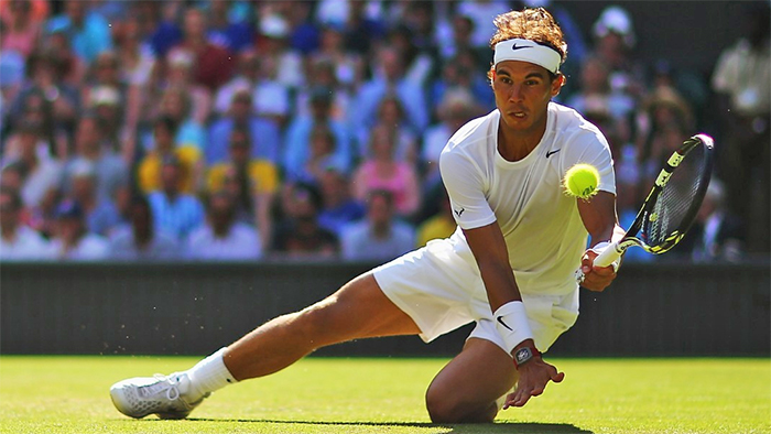 Rafael Nadal at Wimbledon
